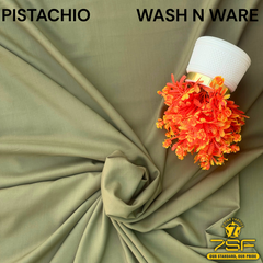 MEN'UNSTITCHED FIROZA WASHNWARE-PISTACHIO