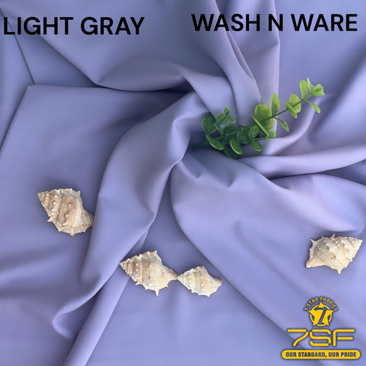 MEN'UNSTITCHED FIROZA WASHNWARE-LIGHT GRAY