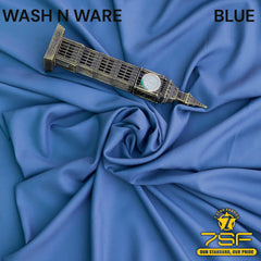 MEN'UNSTITCHED FIROZA WASHNWARE-BLUE
