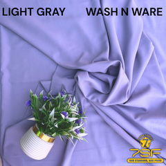 MEN'UNSTITCHED FIROZA WASHNWARE-LIGHT GRAY