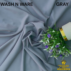 MEN' UNSTITCHED FIROZA WASHNWARE-GRAY