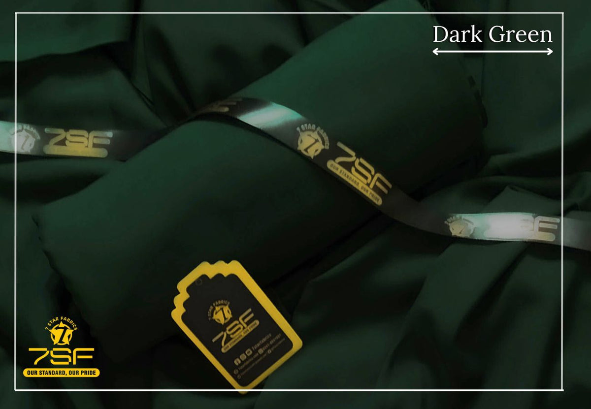 Men's Unstitched Boski - Dark Green
